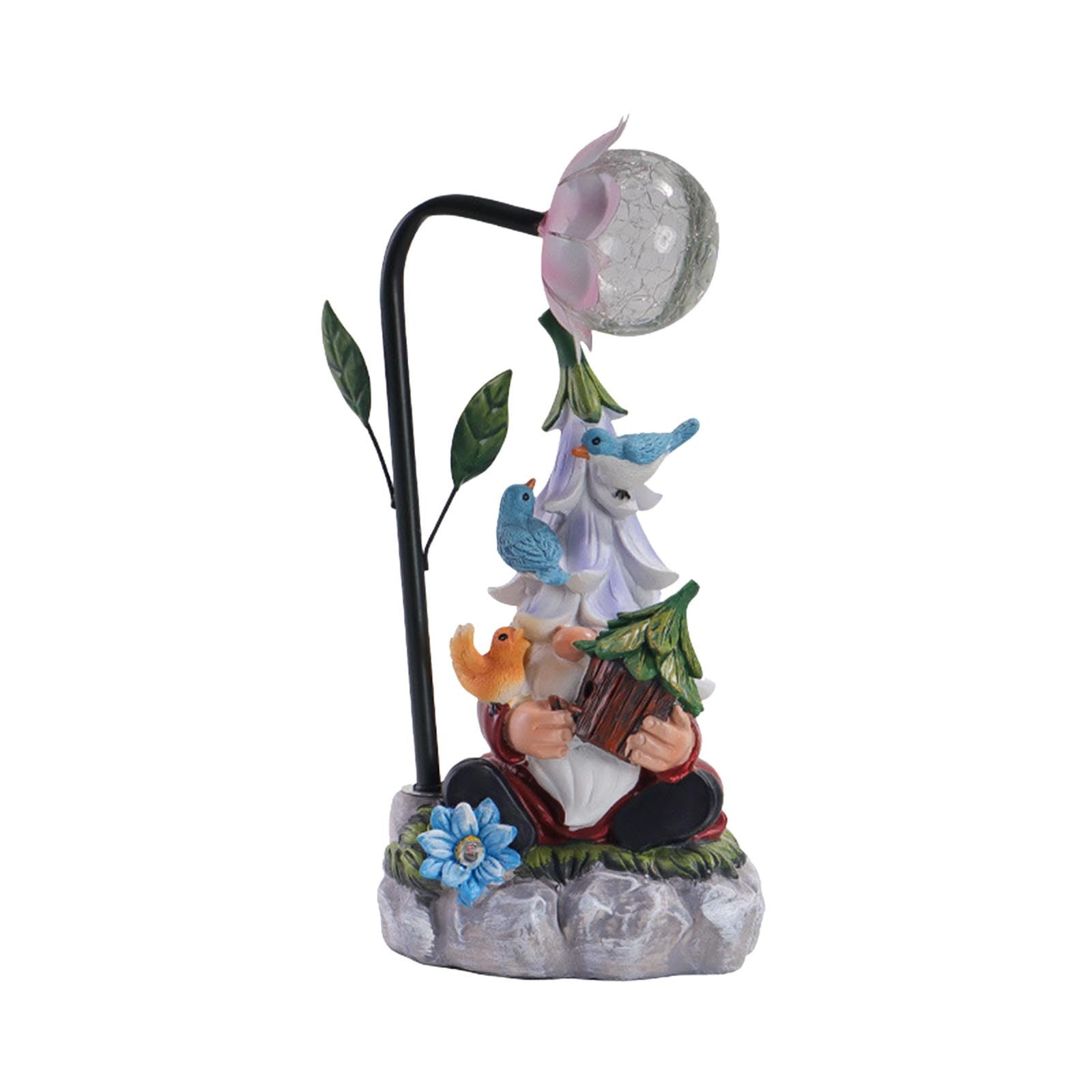 Solar Gradient Light Book Garden Decoration Villa Outdoor Glow Garden