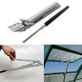 thumbnail image 1 of Solar Greenhouse Automatic Window Roof Opener | Heat Sensitive Aluminum Alloy Vent Autovent Kit | Solar Powered Temp Control | Max Opening 18" | 15lb Capacity | 1 Set, 1 of 8