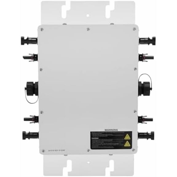 Solar Grid Tie Inverter, 1200W 110V So-lar and Wind Power in-verter with Waterproof IP65, Pure Sine Wave Machine, Grid Tie Inverter for 30V 36V Solar Panel$$Garden &