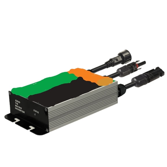 Solar Grid Tie Micro Inverter MPPT Input DC26V-46V PV Output AC110VHome Solar on Grid System ,Rapid Cooling with Minimal Noise