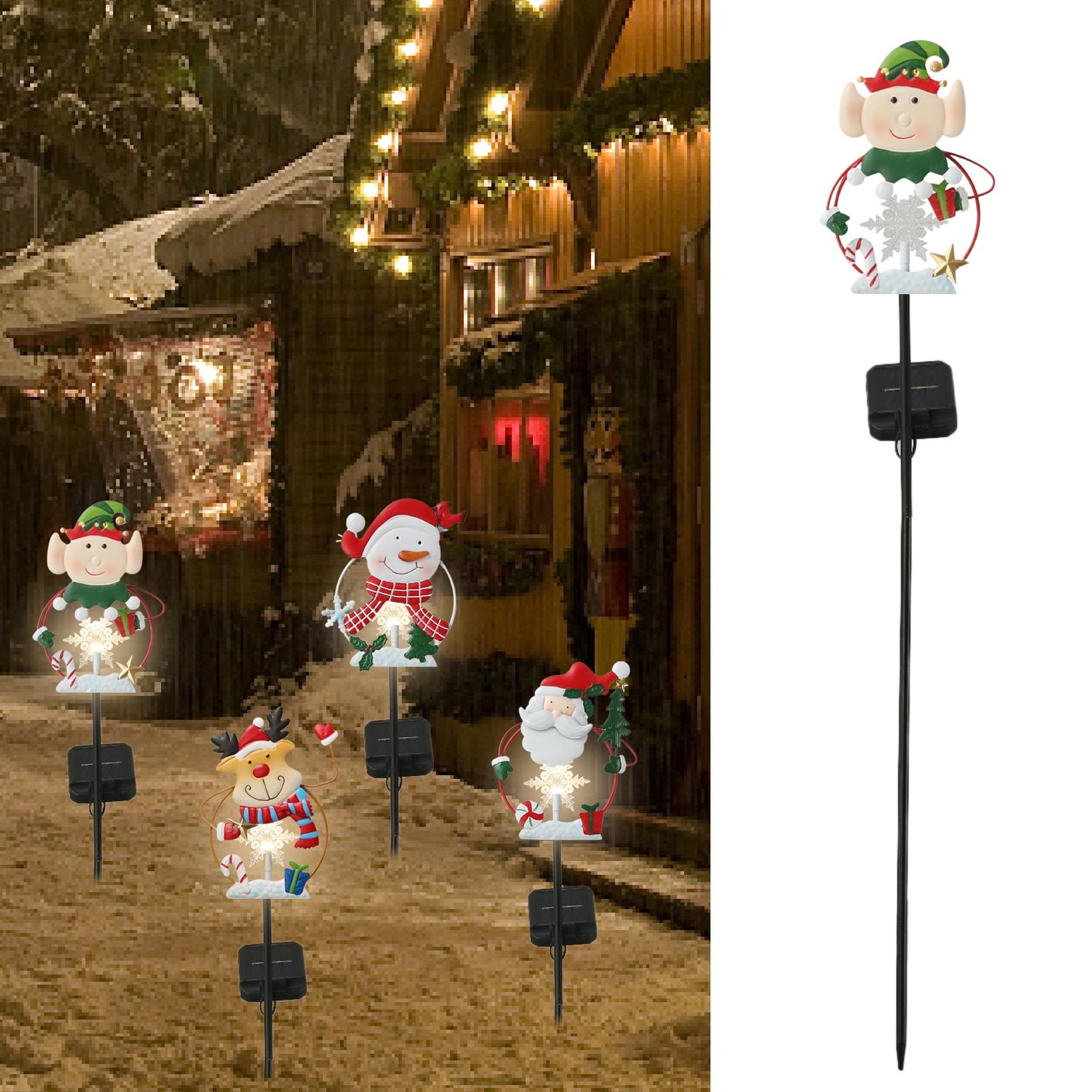 Solar Ground Light 1P For Outdoor String of Lights Indoor Bed Room