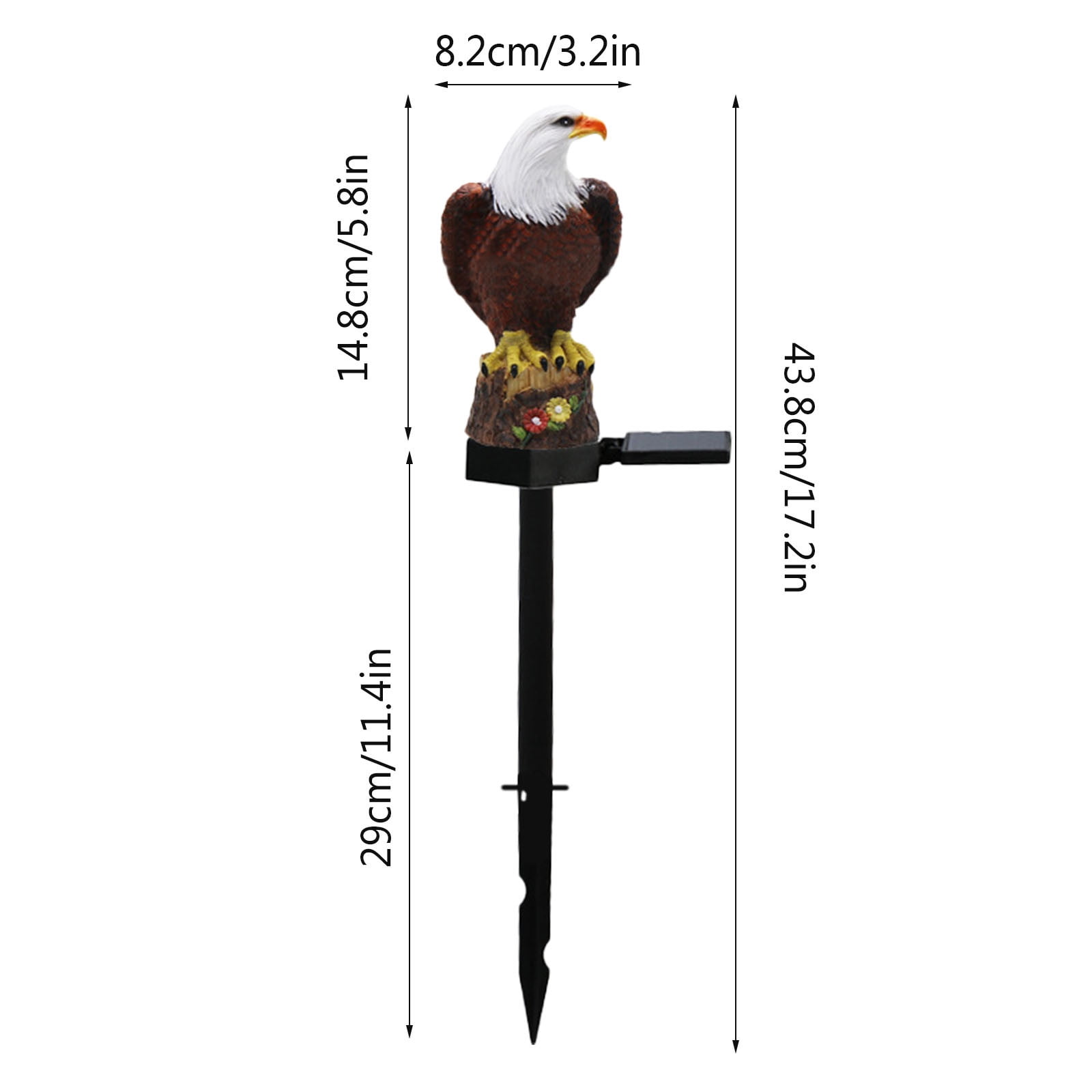 Solar Ground Plug Lamp Outdoor Courtyard Garden Decoration Lamp Modern