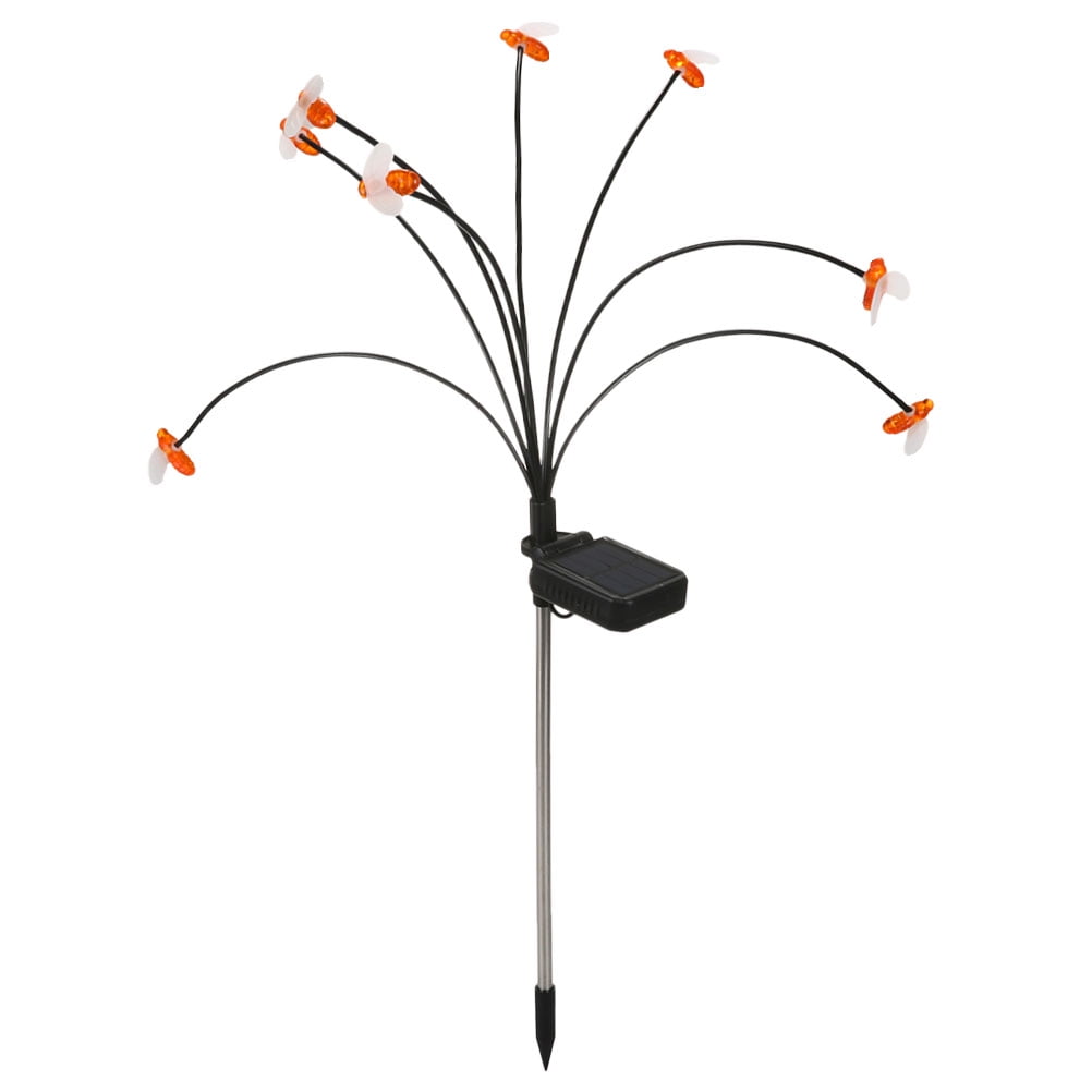 Solar Ground Plug Light Outdoor Decorations Lights for House Swing