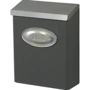 Solar Group Vertical Wall Mount Mailbox With Lock - Extra Large - White   Home & Garage Storage, Stackable Design