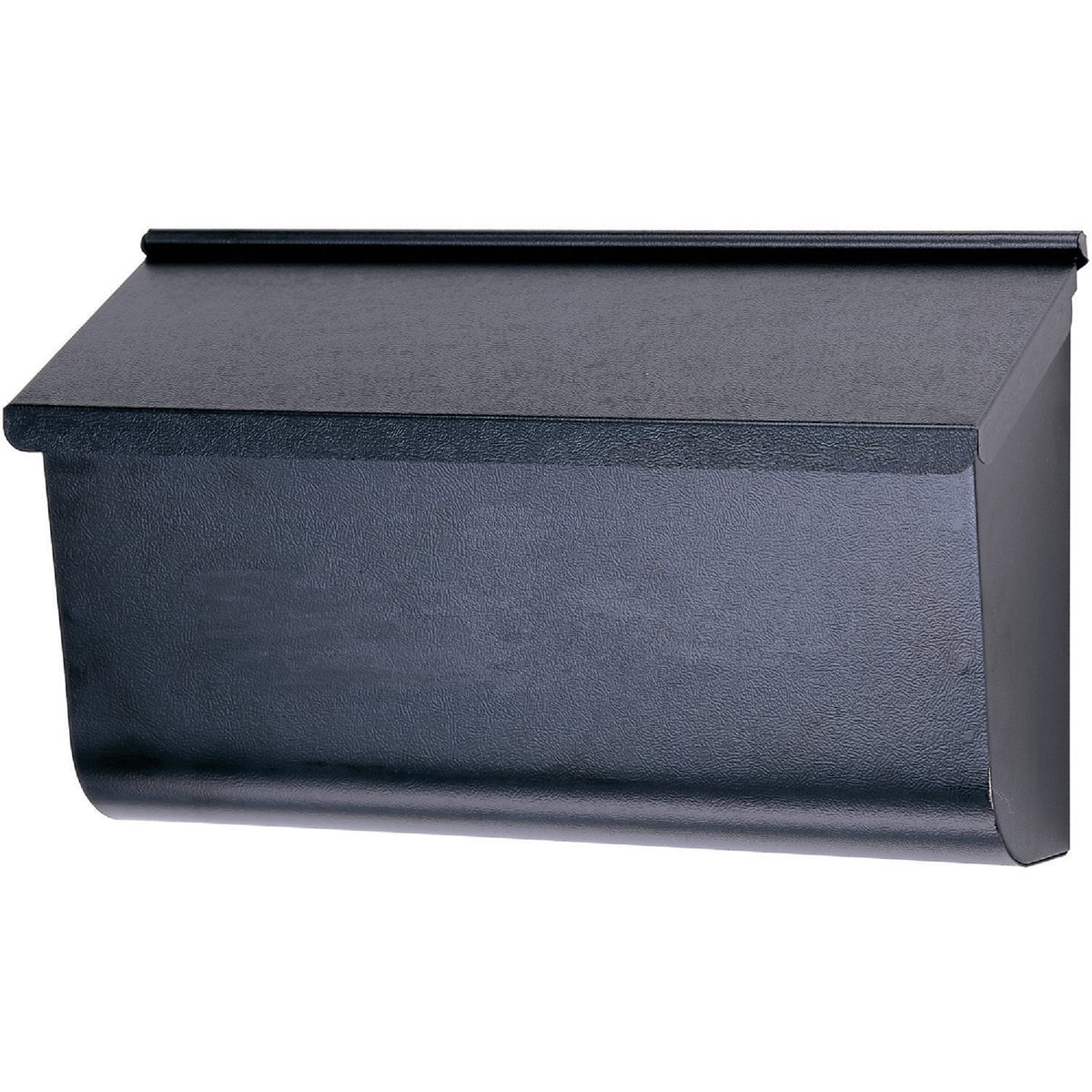 Solar Group Extra Large Black Steel Wall Mount Mailbox, Rust Resistant