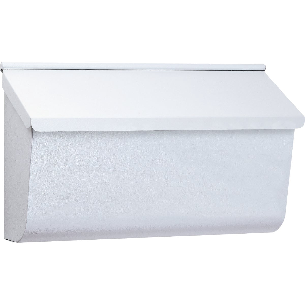 Solar Group Woodlands Wall Mount Mailbox L4009WW0 - Alloy Steel, White, Outdoor Mailbox — Home & Garage Storage, Stackable Design