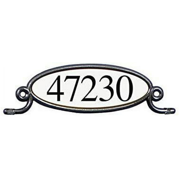 Solar Group Decorative Address Plaque MBPLAQ0B Oval - Multicolor