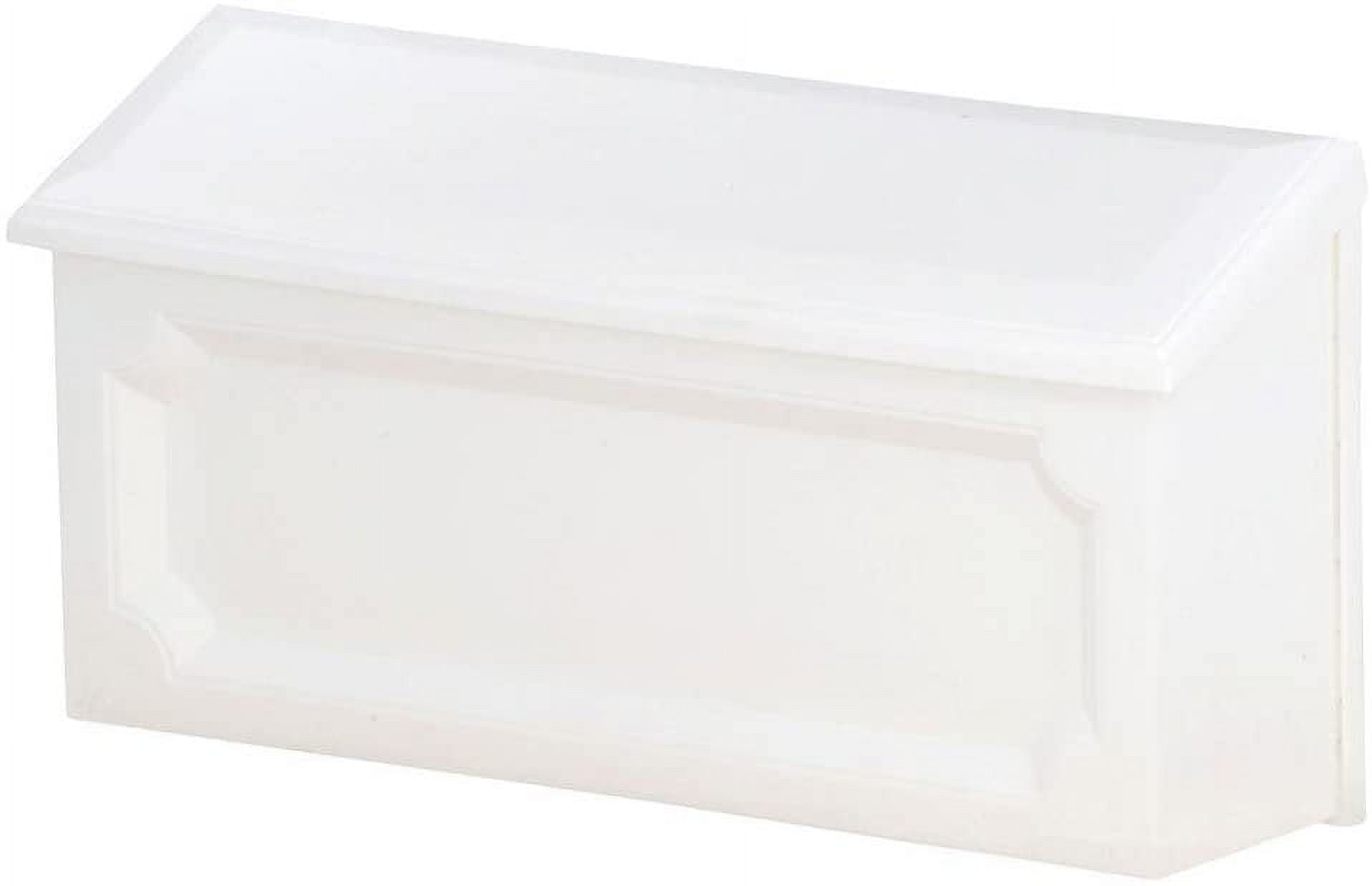 Solar Group Mailbox 7.75" H X 15"W X 4" D White
