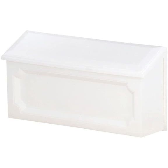 Solar Group Mailbox 7.75" H X 15"W X 4" D White