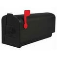 thumbnail image 1 of Solar Group PL10B Plastic Rural Black Mailbox, 1 of 1