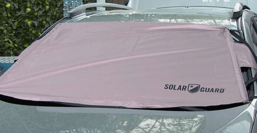 SolarGuard Deluxe Sunshade and Windshield Cover with Security Panels 