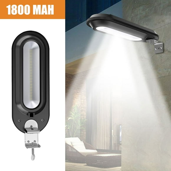 Solar Gutter Light Outdoor, 18 LED Security Night Light 180 Adjustable Wireless Solar Wall Lights Waterproof for Garden Fence Patio Yard, 6500K White Light