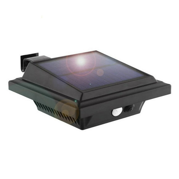 Solar Gutter Lights, Cordless 40 LED Fenced Driveway Garden Patio Path Decor Lights (1 Pack)