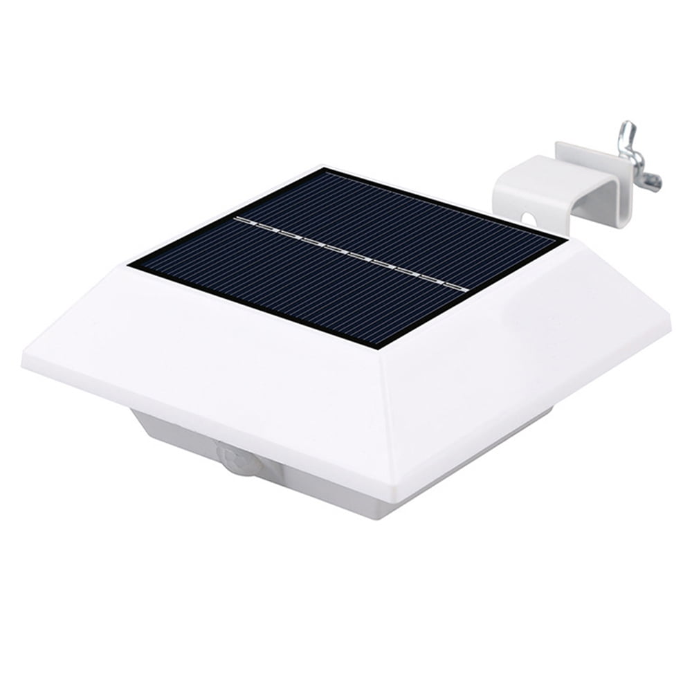 Solar Gutter Lights Outdoor Security Lights, Waterproof Solar Deck ...