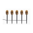 thumbnail image 1 of Solar Halloween Outdoor Lights – 5-in-1 Pumpkin & Ghost Stake Lights, Spooky Witch Yard Decorations, Waterproof Garden Pathway Lights for Halloween Party, 1 of 5