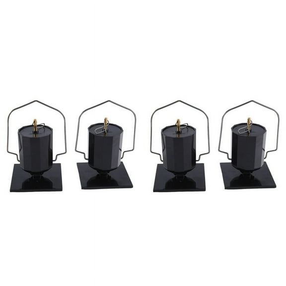 NEW Solar Hanging Display Motor Rotating Small Energy Wind Spinner Multi-Purposes Rotatable Hook 4Pcs