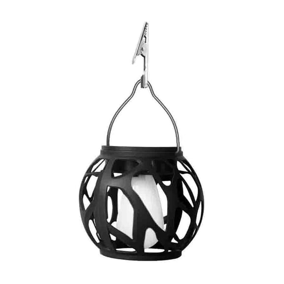 Solar Hanging Lantern Outdoor Light, LED Garden Decorative Lamp, Waterproof Hollow Metal Solar Lantern, Auto On Off Patio Balcony Courtyard Tree Hanging Decoration