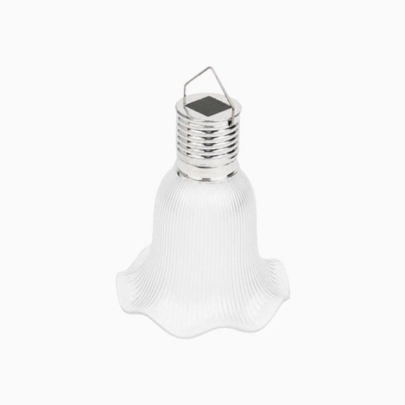 Solar Hanging Light Outdoor Waterproof LED Decorative Lantern, Garden Patio Balcony Fairy String Light White
