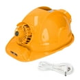 Solar Hard Hat UV Proof 4 Gears Adjustable Ventilated Safety Helmet ...