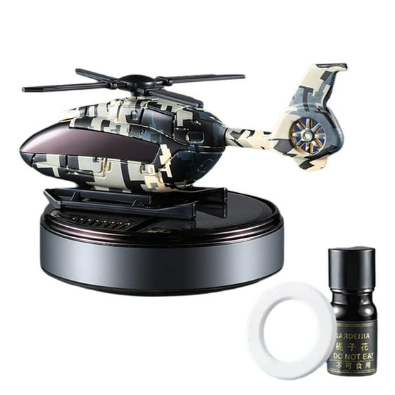 Solar Helicopter Car Perfume Diffuser Long Lasting Car Aromatherapy Fresher