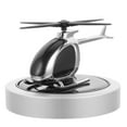 thumbnail image 1 of Solar Helicopter Ornaments Car Air Freshener Fragrance Diffuser Car Interior Decor, 1 of 7