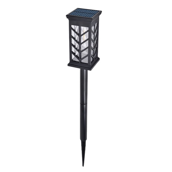 Solar House Lights - Weatherproof Outdoor Solar Lights for Garden Pathway Decor (0.44lb) with Auto On/Off & Warm White