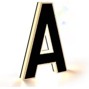Solar House Numbers & Letters - DIY Illuminated Address Sign Kit, Waterproof Solar Powered Light for Outdoor Home Identification