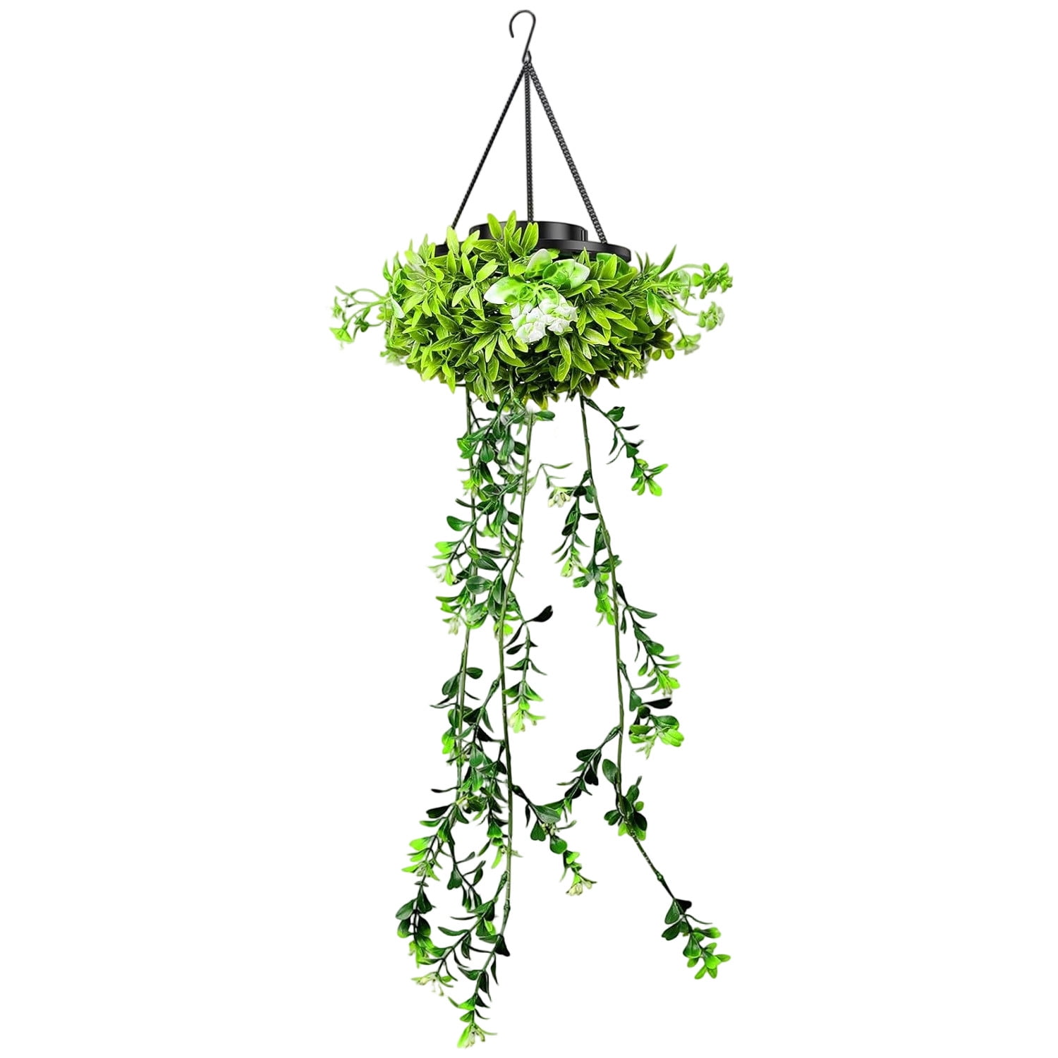 Solar Ivy Lights Outdoor - Waterproof Solar-Powered Fairy String Lights for Garden, Balcony, Patio & Event Decor, Easy Install & Energy Saving