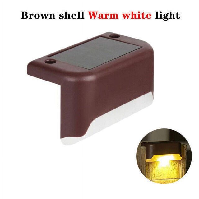 Solar LED Deck Lights Path Outdoor Garden Patio Pathway Stairs Step