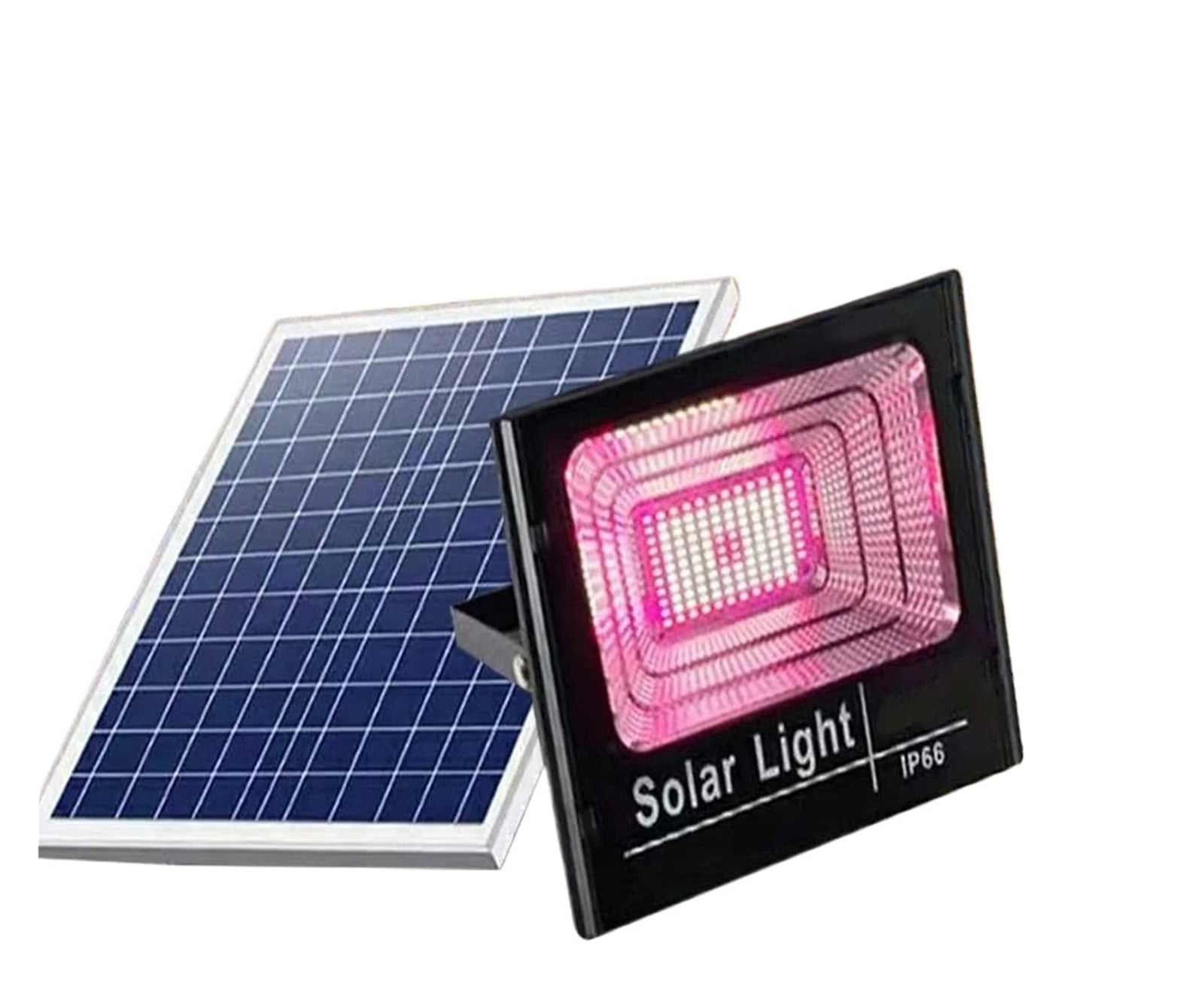 Solar LED Grow Light Full Spectrum Floodlight Plant Growing Light With Remote Waterproof Phytolamp For Indoor Outdoor Plants