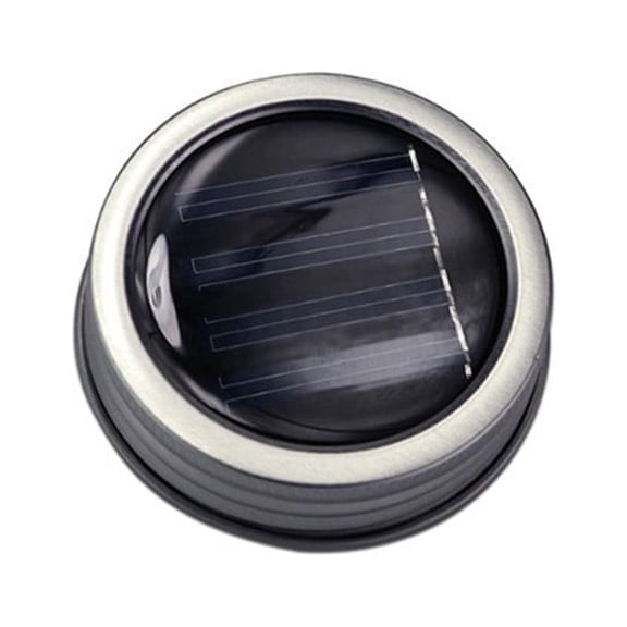 Solar LED Jar Lid Light Insert Color Changing Lamp, Outdoor Garden Decor Light, Solar Powered Mason Jar Light For Patio Yard Pathway Decorative Lighting Use