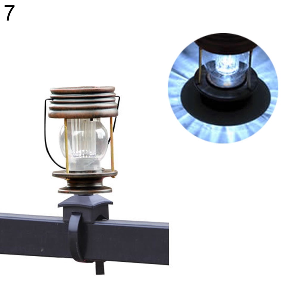 Solar LED Light Lantern Garden Patio Pathway Pavilion Hanging/Stake/Tie