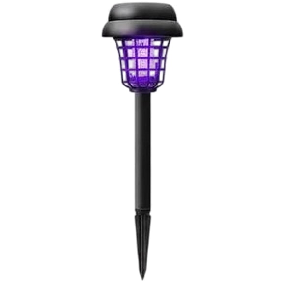 Solar LED Outdoor Trap Decorative Light, Solar Bug Zapper Outdoor Waterproof, Repellent Lamp Kills Bugs LED Lamp with White Light For Garden And Yard