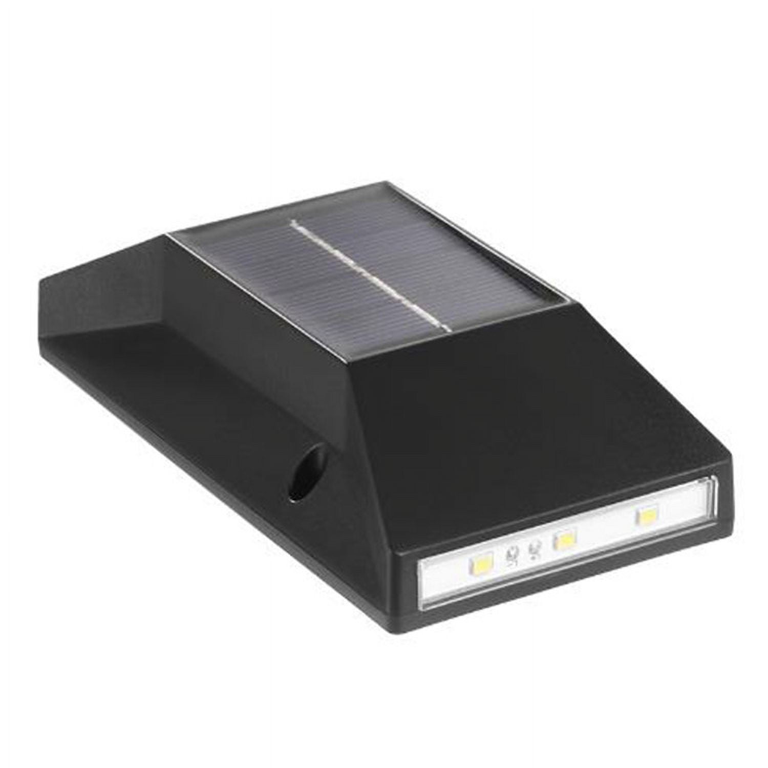 Solar Lamps Outdoor, ABS Black Gutters, Solar Wall Light IP65 Water