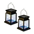 thumbnail image 1 of Niteris Solar Lantern Lights Outdoor, 2 pack Vintage LED Hanging Light, Waterproof Solar Landscape Lamp for Deck Garden Decor, Multicolor, 1 of 8