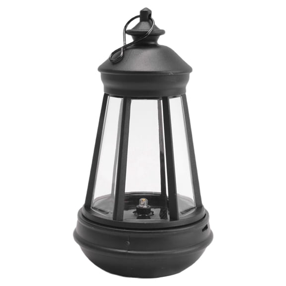 Solar Lantern Outdoor Waterproof Large Lighthouse Lantern Led Light Source Garden Decorative Lights