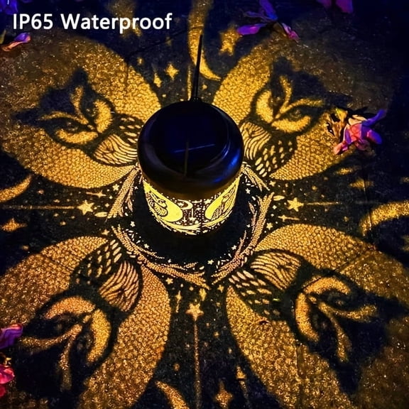 Solar Lanterns Outdoor Waterproof B type owl Garden Decor Gifts for Women Mom Grandma Hanging Solar Lights Metal Solar Decoration Outside for Yard, Patio, Backyard, Porch、Christmas decorations