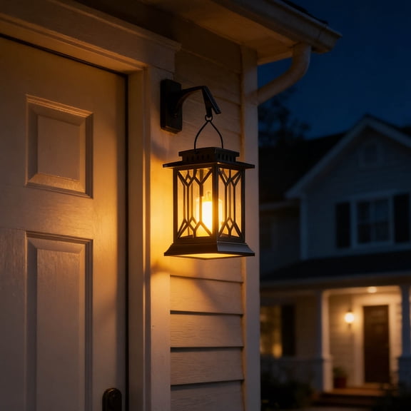 Solar Lanterns Outdoor Waterproof, Hanging String Lights for Outside, Cozy Ambient Lighting for Tree, Arbor, Balcony & Poolside.