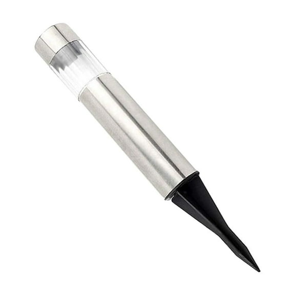 STRANDCHIC Solar Powered Automatic Lighting Stainless Lamp 1Pack