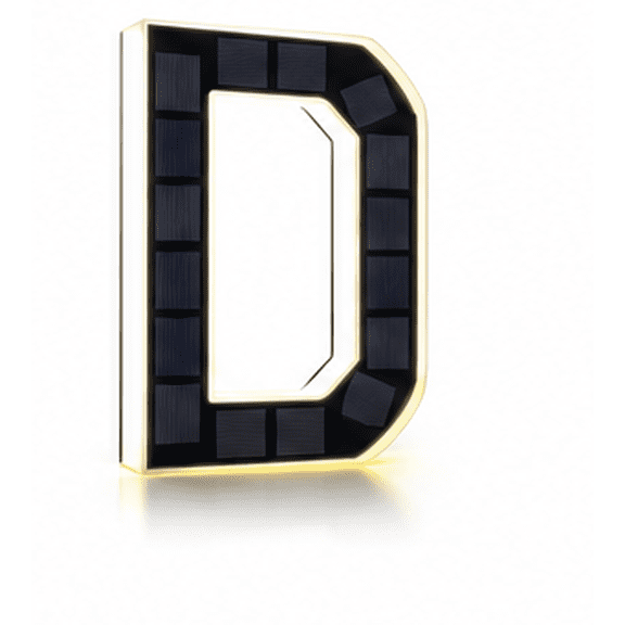 Solar Led House Numbers & Letters, 9 Inch IP65 Waterproof Light Up Led Address Numbers Signs, 8-12h Night Visibility, Easy DIY Install, Solar Lighted House Numbers for Outside