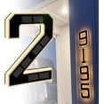 thumbnail image 1 of Solar Led House Numbers & Letters, 9 Inch Solar Lighted House Numbers for Outside, Light Up Waterproof Led Address Numbers Signs, IP65 Waterproof, 8–12h Night Visibility, Easy DIY Install, 1 of 9