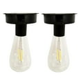 thumbnail image 1 of Solar Light Bulb Replacement Module with LED Edison Bulb, Outdoor Garden Fixture Part, 1 of 8