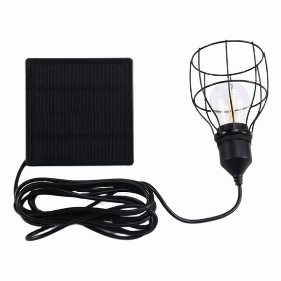 Solar Light Garden Chandelier Waterproof Camping Light Retro Lantern Warm Light Suitable for Shed Barn Garden