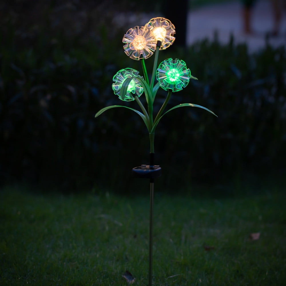 Solar Light LED Outdoor Garden Flower Light Garden Land Cemetery