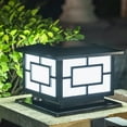 thumbnail image 1 of Solar Light Outdoor Solar Column Headlight Courtyard Light Front Door Villa Wall Column Light, 1 of 5