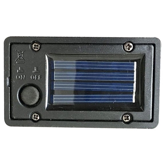 Solar Light Replacement Top 7cm for Indoor Outside Lanterns, Small Size, 1.2v 300mah, Waterproof Led Solar Battery Lamp Accessory with On/Off Switch, Outdoor Hanging Garden Lights Parts