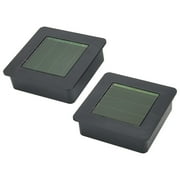 Solar Light Replacement Top, Square Solar Panel Top Replacement