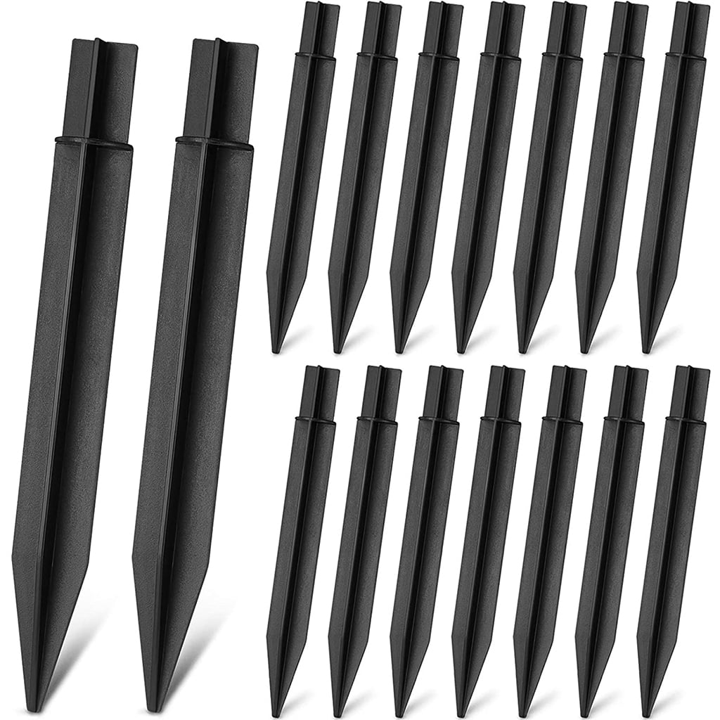 Solar Light Stakes for Path Light Replacement Plastic Stakes Ground