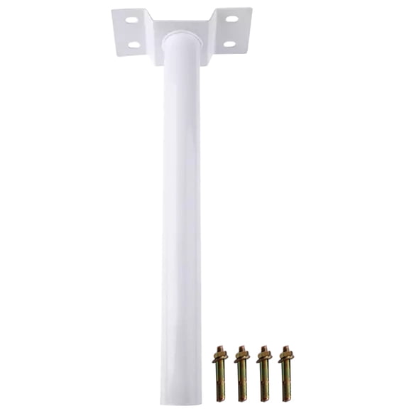 Yardwe Pole Mounting Bracket Outdoor Post Solar Street Light Bracket Random Color 1 Set