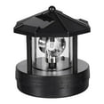 thumbnail image 1 of Solar Lighthouse Outdoor Decorations, 360° Rotating LED Solar Powered Lighthouse Light, Waterproof Garden Light for Yard, Patio & Lawn, 1 of 3